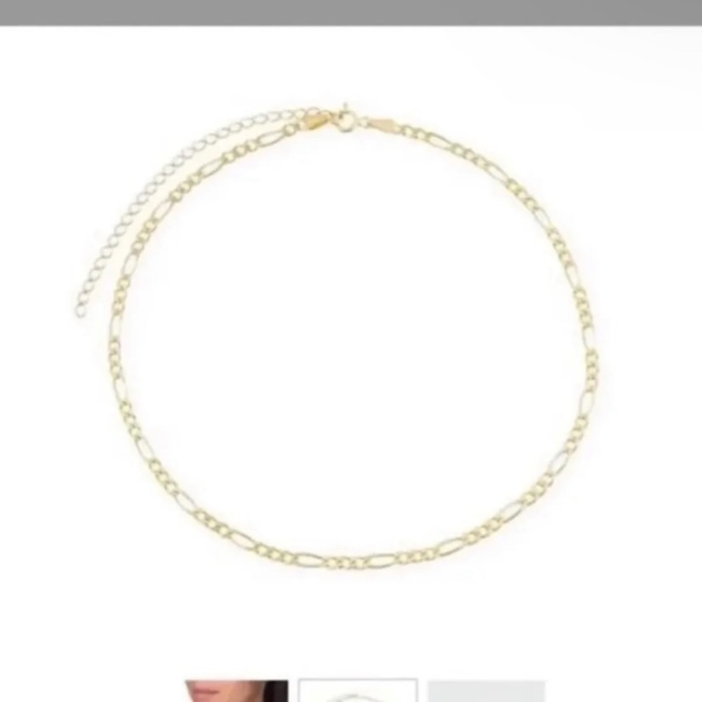 Gold Figaro Choker